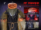 7ft Pumpkin Halloween Standing Decoration 92364937