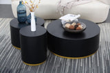 Round Coffee Table side Table for Living Room Fully Assembled W87649324