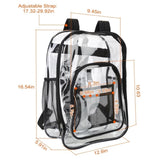 Large Clear Backpack For School Bookbag Heavy Duty Backpack Clear Backpack Heavy Duty 13673915