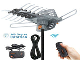 TA-102Y 360-Degree Rotation UV Dual Bands 28-36dB Outdoor Antenna Dovetail Guide without Stand 71350397