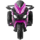 12V Electric Motorcycle for Kids, 3-Wheel Ride On Motorbike, Battery Powered Ride on Toy with LED 36446073