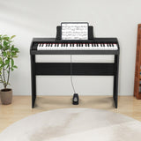 ZNTS GPP-100 61 Key Piano Semi-Weighted Standard Keyboards Digital Piano with Furniture Stand,MIDI 32712361