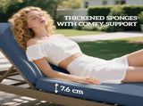 Set of 4 Outdoor Chair Cushion 44673790