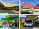 10'X13' Sand HDPE sunshade sail 52564986