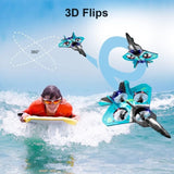 V17 Remote Control Plane 2.4Ghz Foam RC Airplanes Helicopter Quadcopter,Spinning Drone with Cool 62755872