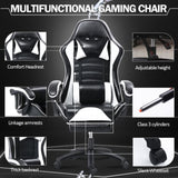 Game Chair, Adult Electronic Gaming Chair, Ergonomically Designed, PU Leather, Lounge Chair with 36074960