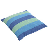 Distinctive Cotton Canvas Hanging Rope Chair with Pillows Blue 14232783