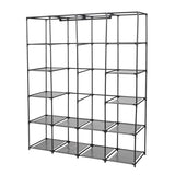 Portable Closet Organizer Storage, Wardrobe Closet with Non-Woven Fabric 14 Shelves, Easy to 59619939