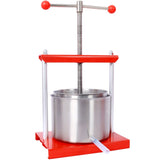 Fruit Wine Manual Press - 0.8 Gallon Stainless Steel Barrels Press Machine for Juice, W465P197143