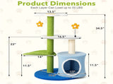 4-Tier Cute Cat Tree 19252957