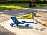 Blue Ride-On Drift Scooter for Kids Ages 4, 132 lbs Load Capacity, Smooth Rolling on Any Hard 59066003