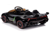 Lamborghini Poison Small Dual Drive 12V 4.5AH with 2.4G Remote Control Sports Car Electric Car Black 20960964