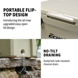 35Qt New Khaki Colored Insulated Box T2602P171848