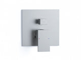 Male NPT Shower Faucet Set, Waterfall Shower System for Bathroom, High Pressure 10" Rain Shower Head 91822021