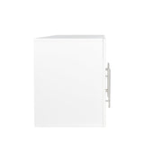 Stackable Wall Mounted Storage Cabinet, 15.75 "D x 35.43" W x 19.69 "H, White W33167278