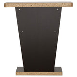 Cappuccino 2-Shelf Console Table B062P153906