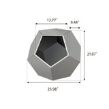 25.98"Modern Pet Furniture Cat Carrier Side Table, Sofa Side Table, Planter MDF Multifunctional 03226075