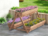 44" Wooden elevated garden bed 44187449