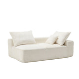 UNITED WE WIN Memory Foam 2-Seater Couch, No Installation & Easy to Transport, Deep Seat Modern Sofa W1568P222611