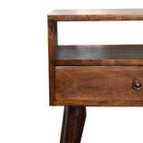 Modern Chestnut Solid Wood Bedside B182P166567