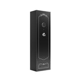 8 - Gun Capacity Rifle Safe. Holds Rifles, Pistols, Shotguns. Digital Lock for Quick Access. W396P272391