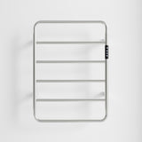 18.7" Heated Towel Rack for Bathroom,Wall Mounted with Intelligent Touch Screen Timer, 6-Bar Towel T3177P305025
