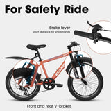 A20215 Kids Bicycle 20 Inch Kids Montain Bike Gear 7 Speed Bike for Boys and Girls W1856P221064