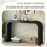 Mirod Modern Minimalist Console Table,Elegant Versatile Design,Perfect for Living Room, Hallway, N760P221056B