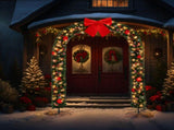 Christmas Artificial Tree Archway Decoration, Realistic PVC Holiday Tree Arch Frame for Outdoor 87110198