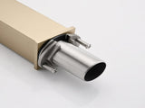 Bathroom Faucet Single Hole, Single Handle Stainless Steel Faucet for Bathroom Sink with Deckplate W1224P195904