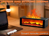 Upgraded 300ml Fireplace Diffuser Essential Oil 7 Colorful Large Flame Fire Humidifier Changing 84741090
