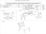 Dining Room Furniture Set of 2 Chairs Gray Fabric Cushion Seat White Clean Lines Side Chairs B01163917