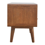 Artisan Furniture Solid Wood Curved Chestnut Media Unit B182P280763