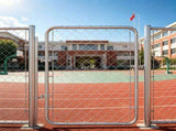 32 x 46 in Adjustable Chain Link Fence Gate, Fits 2-4 ft Openings, for Garden & Farm, 63183917