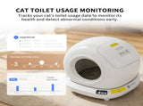 Fully automatic cat litter box -365 days without needing to scoop, extremely clean, enjoying 73152416