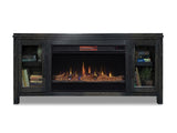 86 inch Electric Fireplace TV Console for TVs up to 95 inches, Minimal Assembly, Clove Finish B108P160243