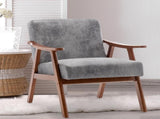Mid-Century Modern Chair, Living Room Chair with Solid Wood Frame, Accent Chair Extra-Thick W2200P151524