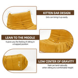 ZNTS Floor sofa Bean Bag Chair for Adults Fireside Bean Bag Lounger Memory Foam Chair for Home, office, W2733P183863