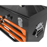 ZNTS 3 Drawers Tool Box with Tool Set--Orange W1102111198