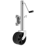 ZNTS 2000 lbs Boat Trailer Jack with 6”Wheel, Heavy Duty Marine Swivel Trailer Jack, Zinc-Plated Finish 58251971