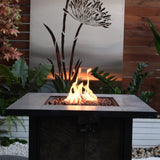 50000 BTU, CSA Certification Square Gas Fire Table ,Contain 5 kg Lava Stone And Rainproof W2734P194105