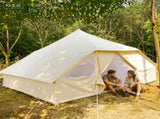 5-8 Person Luxury Glamping Bell Tent, Waterproof Oxford Outdoor Camping Hotel Tent 24294578