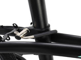 20in 150kg High Carbon Steel Foldable Commuter Bicycle Black 98173787