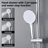 Shower Head with Handheld Shower System with 10" Rain Shower Head W1219P264020