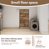Shoe Cabinet with 3 Flip Drawers, Slim Freestanding Hidden Organizer with Drawer, metal handle W2948P245242