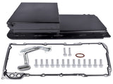 New Black Front Sump Oil Pan Kit Aluminum Fits for GM LS LS1 LS2 LS3 LS6 4.8L 5.3L 5.7L 6.0L 6.2L 91512721