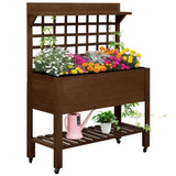 Wooden PlanterFlower shelf,Wood Planter Box,Wooden Garden Box 46885743