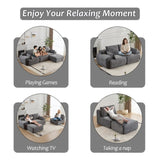 Modern Memory Foam Compressed Sofa,Large Sectional Couches for Living Room,Pet-Friendly Cloud 77374459