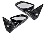 2Pcs White Mirrors Left Right Heated Signal Fit for Hyundai Santa Fe Sport 2013-2018 876104Z005, 22188358