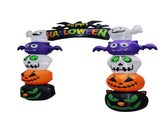 8.2 FT Cute Halloween Inflatables Pumpkin Archway Outdoor Decoration, Giant Blow up Yard Arch 86970433